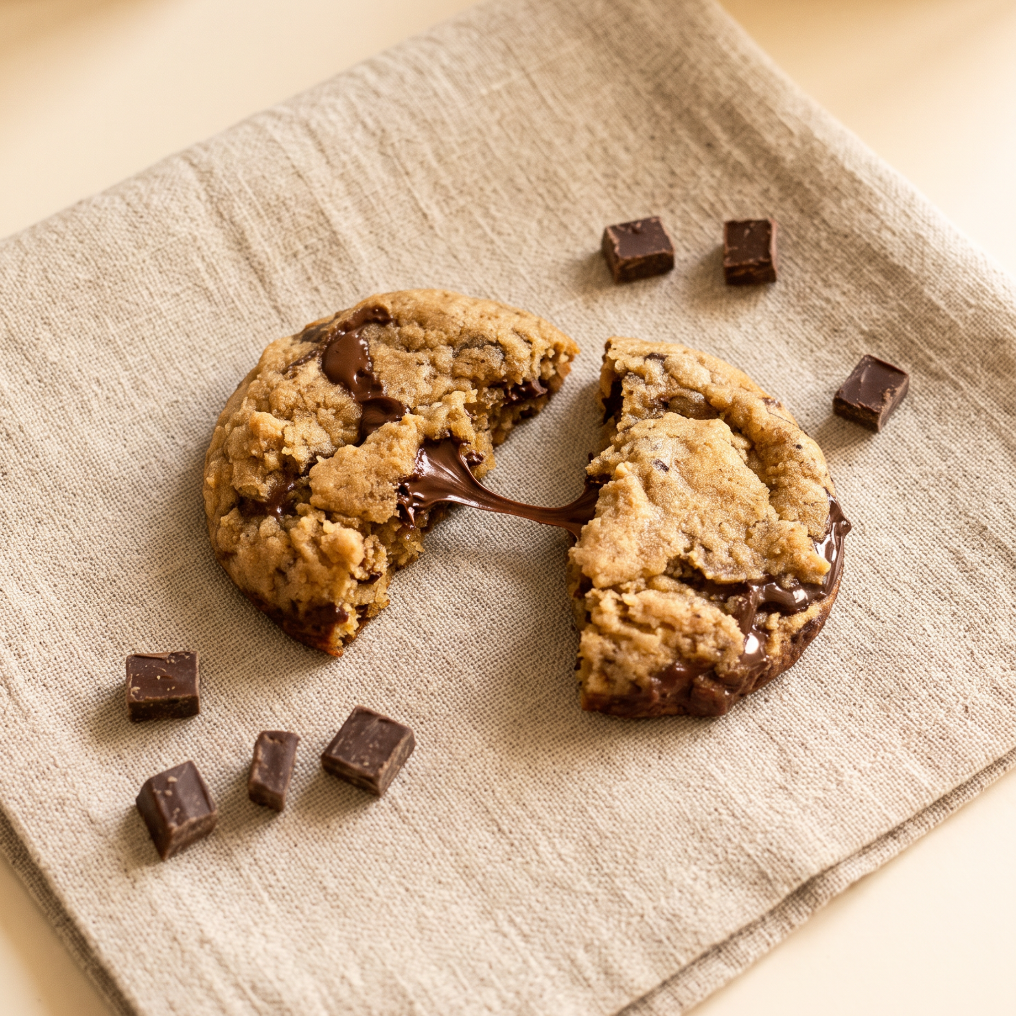 Biscuit triple chocolat