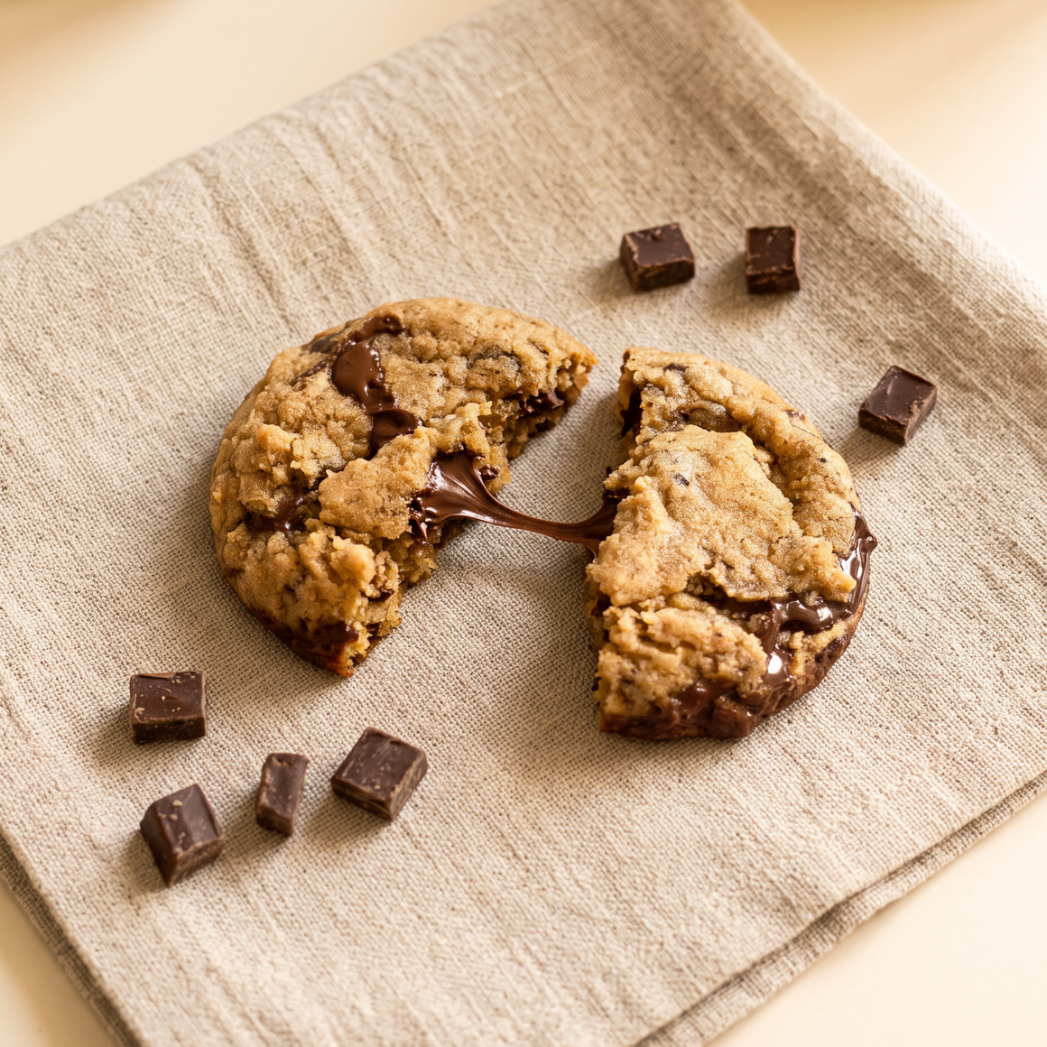 Biscuit triple chocolat