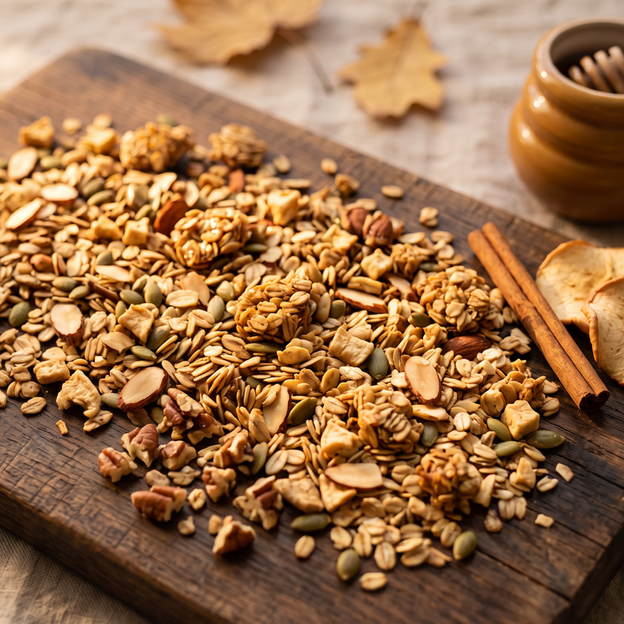 Granola aux délices d'automne