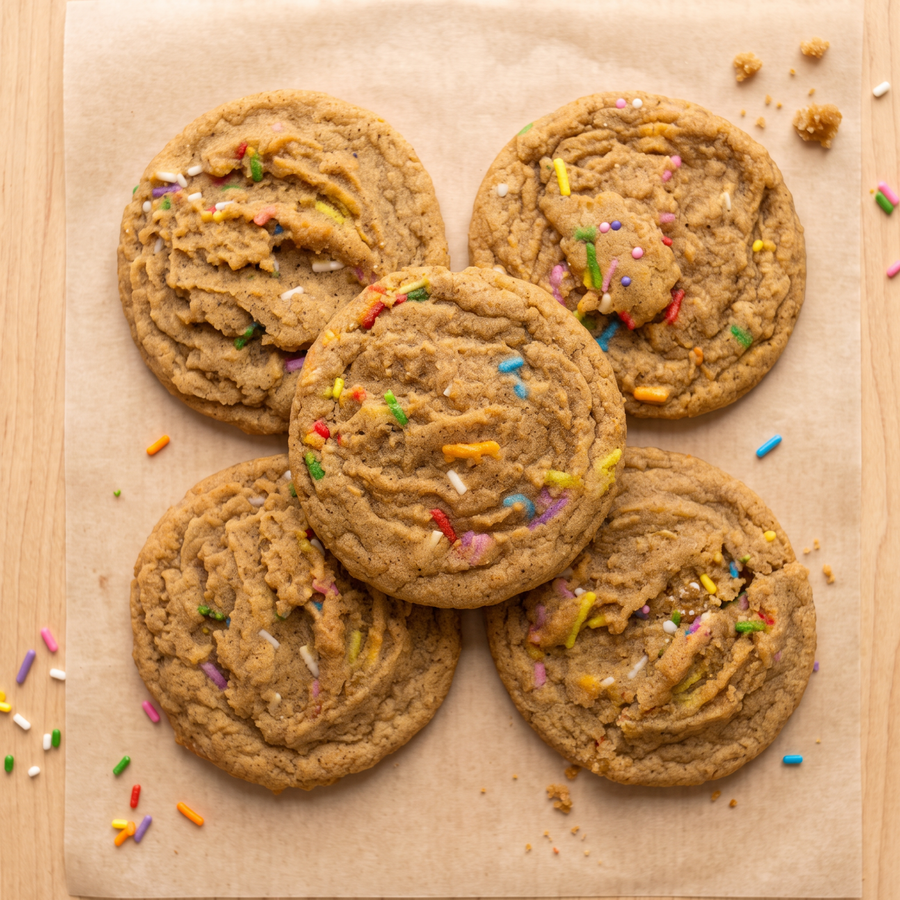 Biscuit confettis - Sans colorants artificiels